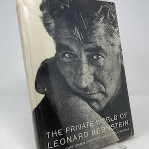 Privatwelt des Leonard Bernstein von John Gruen Fotografien Ken Heyman 1968 Erstausgabe - Geschenk für musikbegeisterte Fotografen