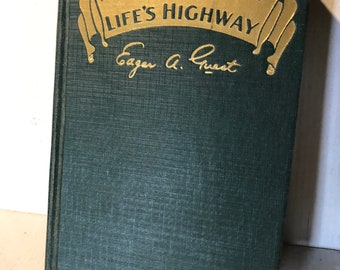 1916 A Heap o'Livin' by Edgar A. Guest First Edition Hardcover collection of poetry Media Personality in early 20th century Very enjoyable
