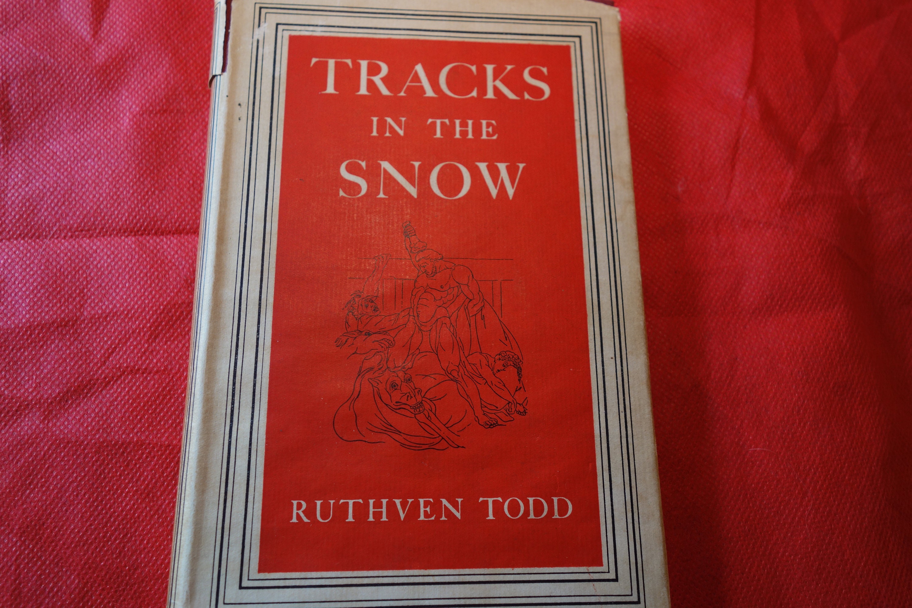 Ruthven Todd Tracks in the Snow Illustrated First Edition 1946 Etsy UK