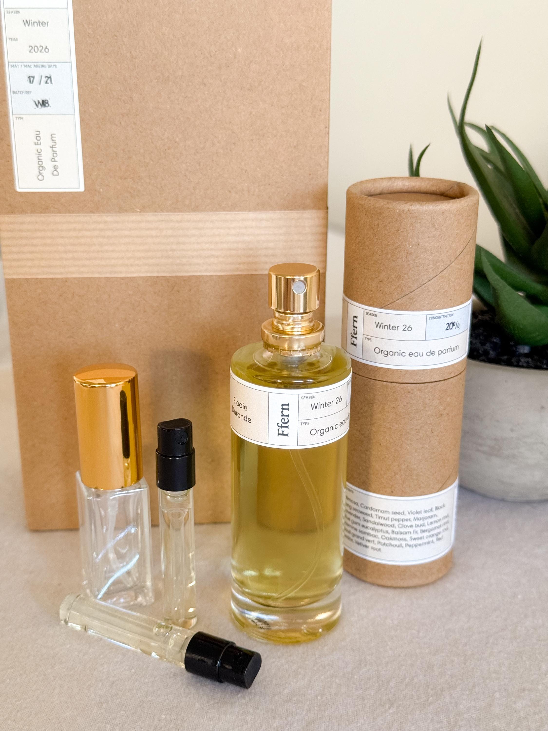 【未使用】Ffern Winter 26 50ml 限定400本 No.136 Ffern Winter 26 Organic Eau De Parfum (2ml, 5ml & 10ml Decant