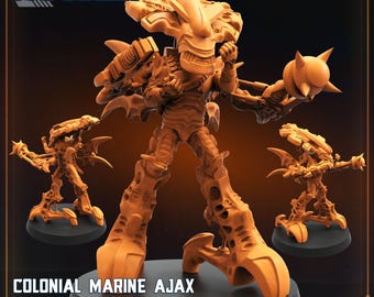 Colonial Marine Ajax Power Suit 32mm scale