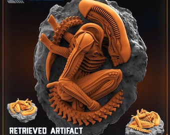 Retrieved Artifact Xeno Big Chap 32mm scale
