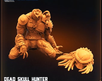 Dead Skull Hunter 32mm scale