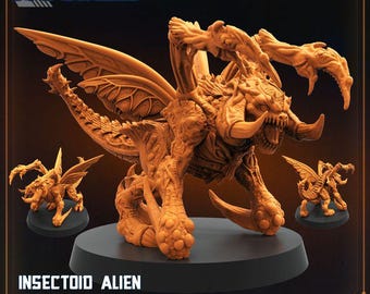 Insectoid Alien Basic Frontline Warrior 32mm scale