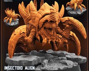 Insectoid Alien Evolved Eruptors 32mm scale