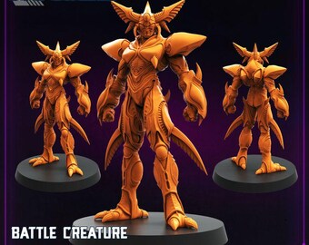 Battle Creature Zoanoid Hunter 32mm scale