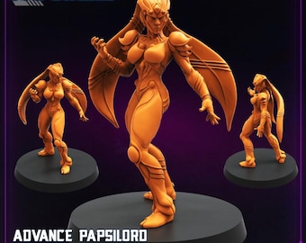 Advanced Papsinnoid Feminine Leader 32mm scale