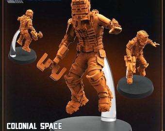 Colonial Space Combat Engineer 4 32mm scale