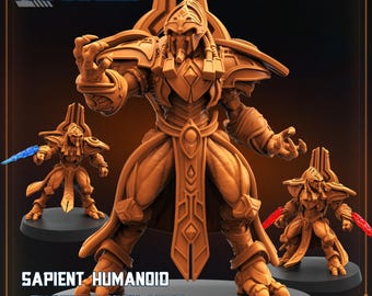 Sapient Humanoid supreme High Lord 32mm scale