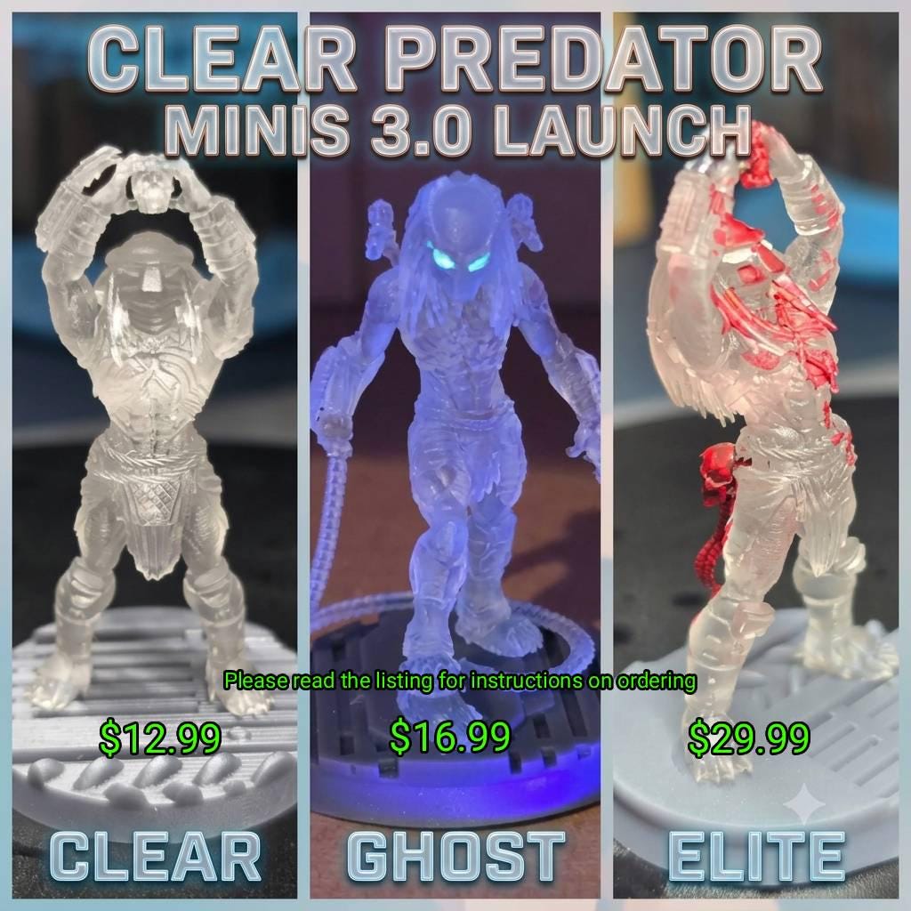 28mm Predator Miniatures - Etsy