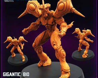 Gigantic Bio Techno Man 32mm scale