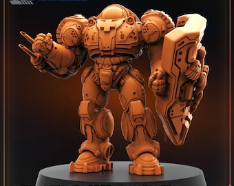 Power Armored Space Medic 32mm scale