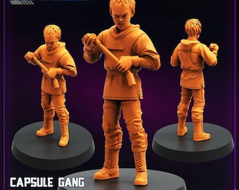 Capsule Gang Biker Tetsuo 32mm scale