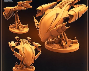 Skull Hunter Seeker Ship 32mm scale
