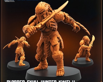 Blooded Skull Hunter Kwei 32mm scale