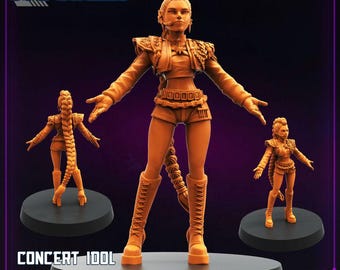 Idol Demon Hunter Rumi 32mm scale