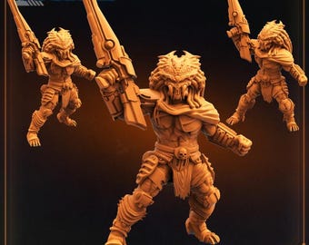 Dishonored Skull Hunter Mercenary 32mm scale