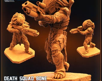 Death Squad Skull Hunter 32mm scale