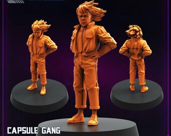 Capsule Gang Biker Kaisuke 32mm scale