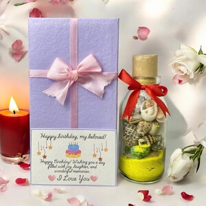 Personalized Mother’s Day Gift, Custom Message in a Bottle, Personalize Message In A Bottle | Personalized Gift | Sea in the Bottle Birthday