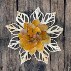 Cut Shell Flower decor, Seashell Flower beach wedding decor, Seashell slices decor, Coastal home decor, nautical decor, Seashell Supplies
