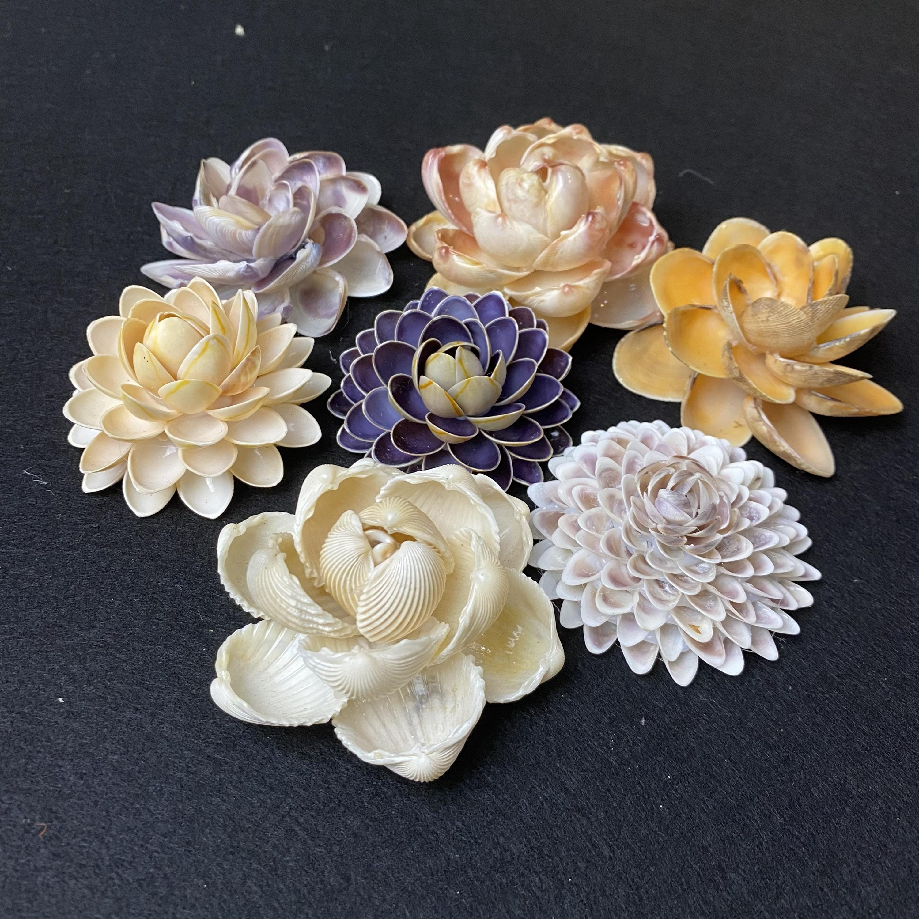 Seashell Flower Beach Decor