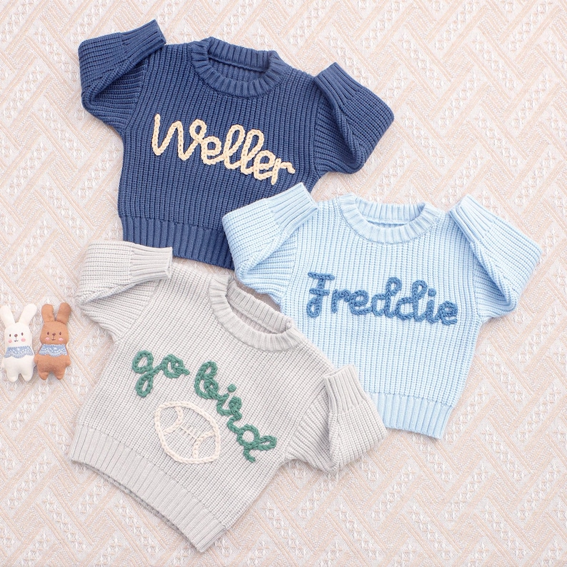 Go Birds Sweater,Football Fan Gift, Philadelphia Eagles Lavender, Sports Baby Sweater, Patriots Sweater Knit,Lions Sweater,Bears Nfl Toddler image 9