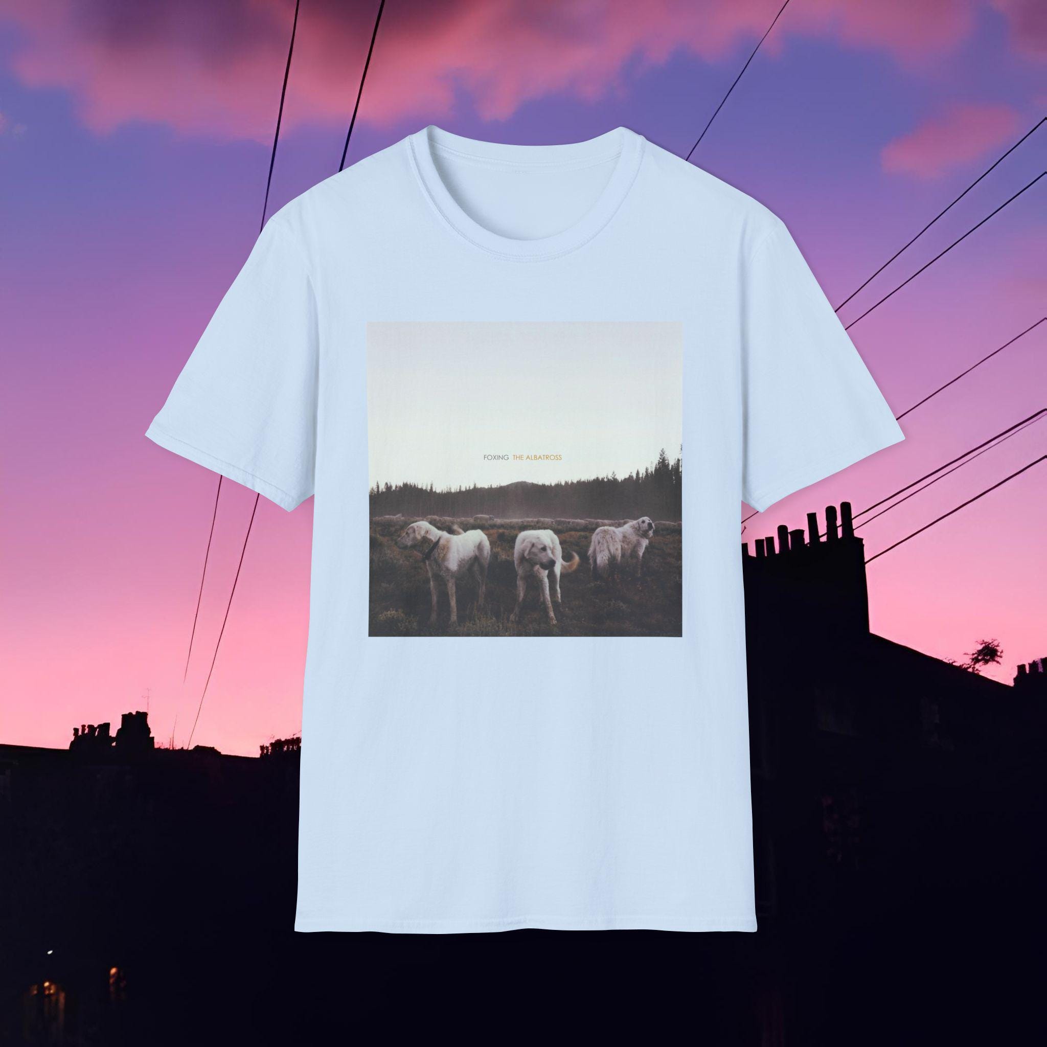 Foxing Emo Foxing - the Albatross Album Cover Softstyle T-shirt, Midwest Emo Band ...