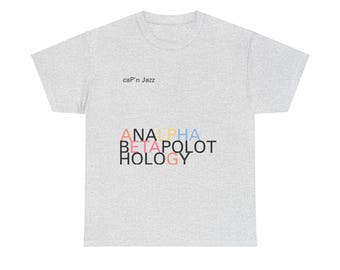 caP' n Jazz - analphabetapolothology Transparent Cover Shirt, Emo Band CapnJazz, Midwest Emo Math Rock Aesthetic Album Shirt