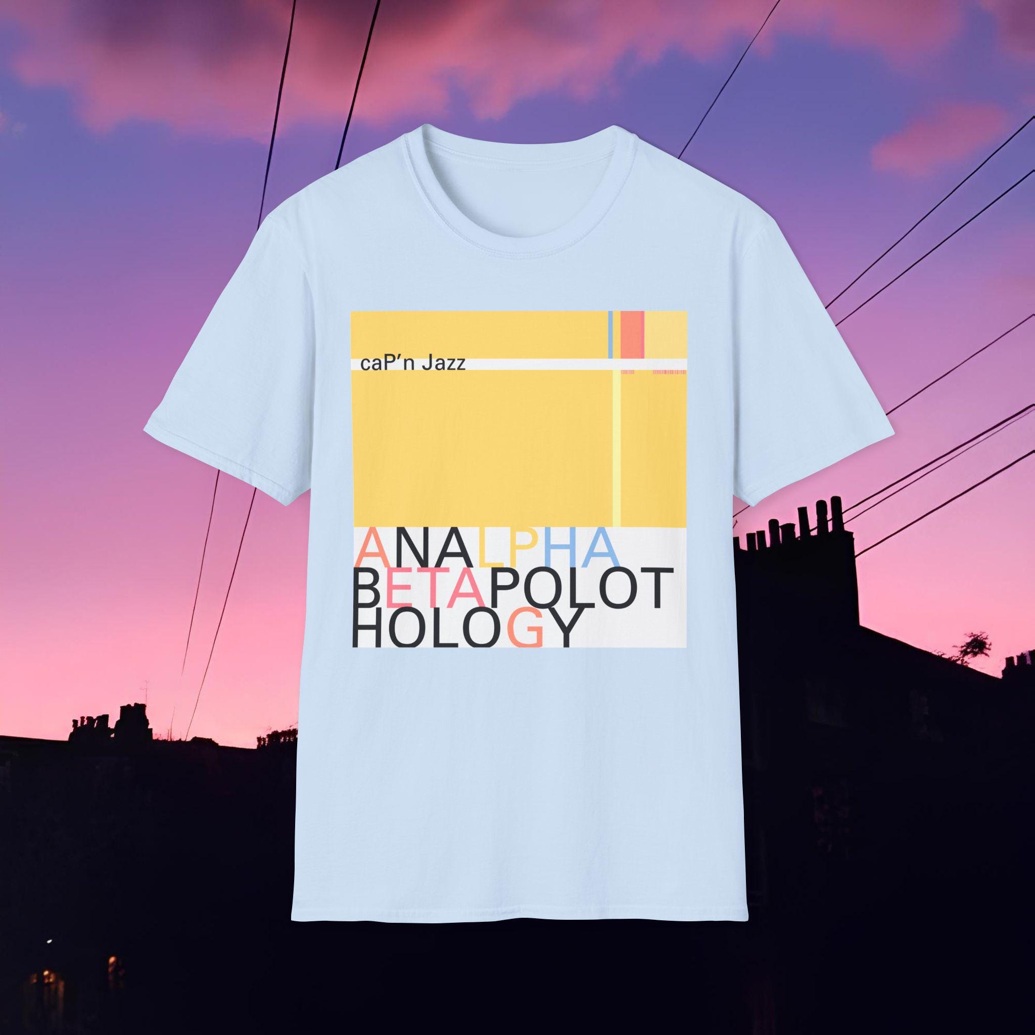 Cap' N Jazz - Analphabetapolothology Cover Unisex Softstyle T