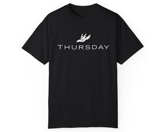 Thursday 00s screamo Tシャツ M black Vintage THURSDAY Band Tee / Post Hardcore / Y2k / Screamo - Etsy