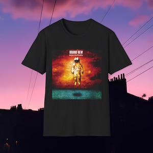 Brand New Deja Entendu Album Cover Softstyle T-Shirt, Emo Music, Alternative Rock, Fan Merchandise, Indie Rock Aesthetic, 2003