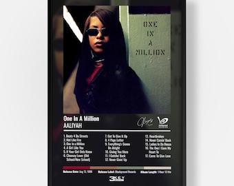 Album Poster | Music Album Wall Art | Hip Hop & RnB Decor | Premium Glossy Print