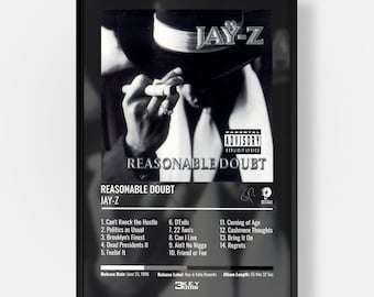 Album Poster | Music Album Wall Art | Hip Hop & RnB Decor | Premium Glossy Print