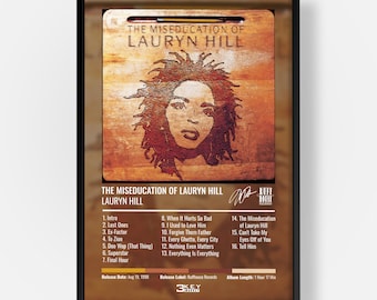 Album Poster | Music Album Wall Art | Hip Hop & RnB Decor | Premium Glossy Print