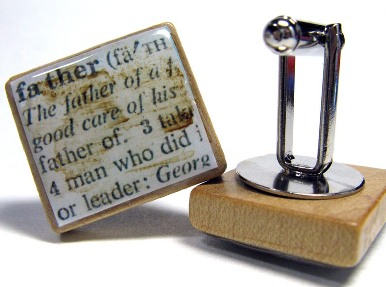 Scrabble Tile Cuff Links Choose From Any of My Scrabble Tile Etsy