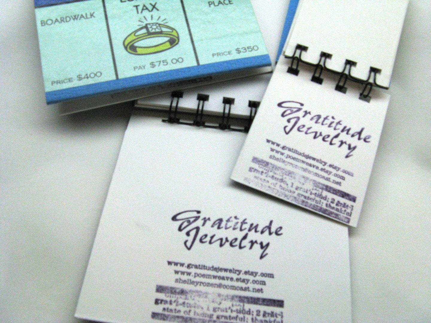 Monopoly Notepad Small Monopoly Game Board Notepad - Etsy