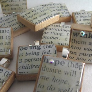 Keychains for Scrabble tiles keychain only image 5