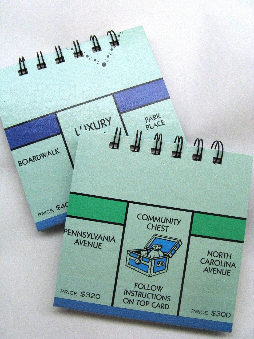 Monopoly Notepad Monopoly Board Notepad - Medium - Etsy