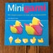 Origami Instruction BooksMinigami, beautiful softcover book learn how to make origami animals