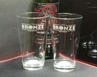The Bronze Pint Glasses, Buffy the Vampire Slayer, Tumbler Glasses, Mixing Glasses, Drinking Glasses, Glassware Set