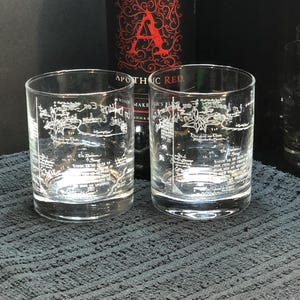 Thorins Map Rocks Brille, auf der Suche nach jemanden zum Teilen eines Abenteuers, Herr der Ringe Geschenk, Fantasy, Herr der Ringe, Karte, Bilbo