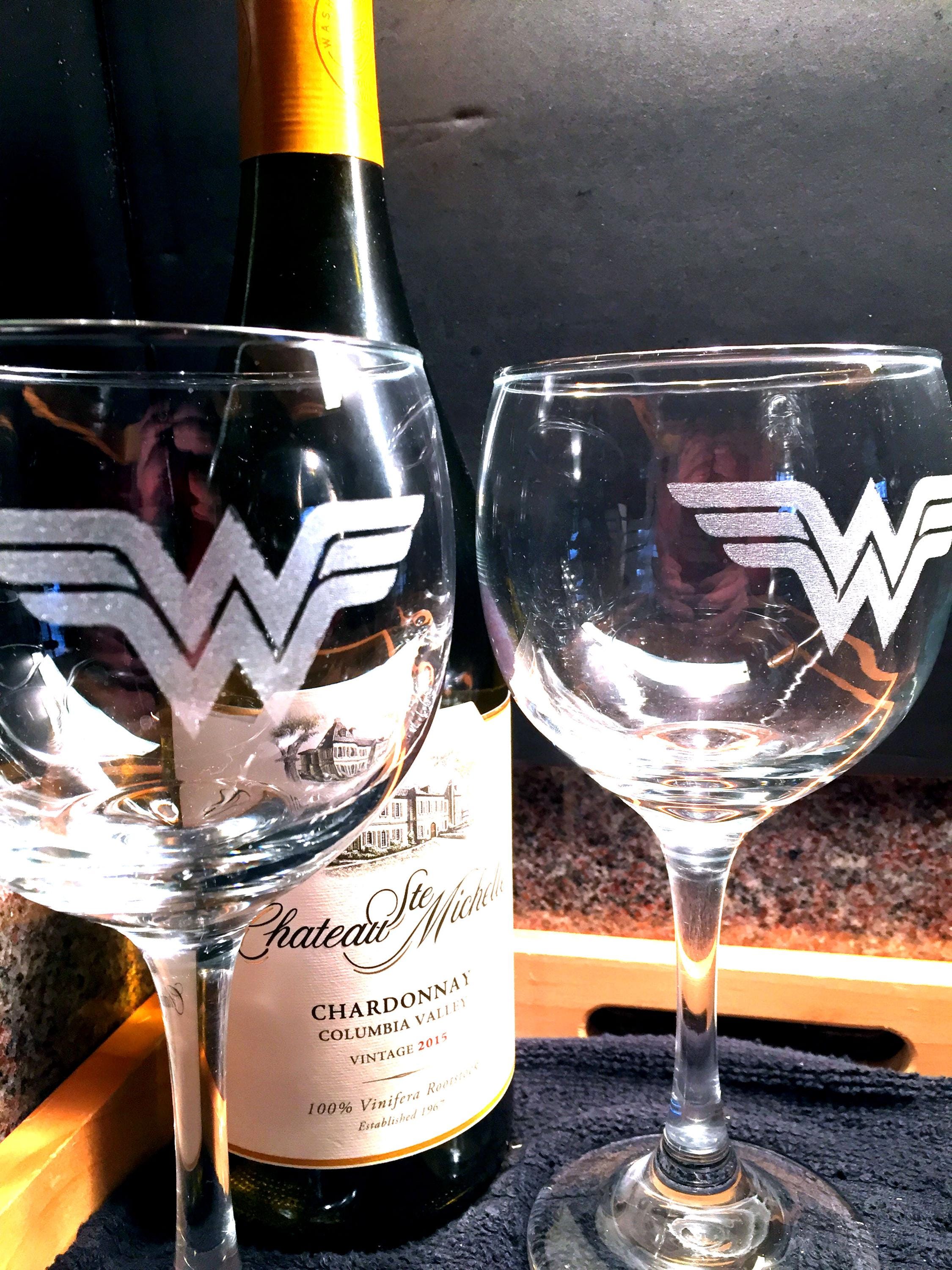 21 stemless wine glass Beaded 21 Stemless Wine Glass