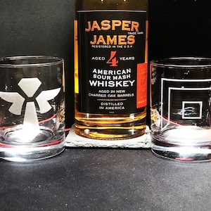 League of Legends Rocks Glasses, Bot- och Supportpositioner, LOL, Videospel, Rocks Glasses, Gamers Present, Whiskyglas, Bourbonglas