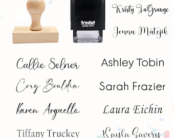 Timbri personalizzati con nome, timbro con nome dell'insegnante, timbro con firma, timbri con nome dell'insegnante, timbri personalizzati con nome, timbri, regalo ideale