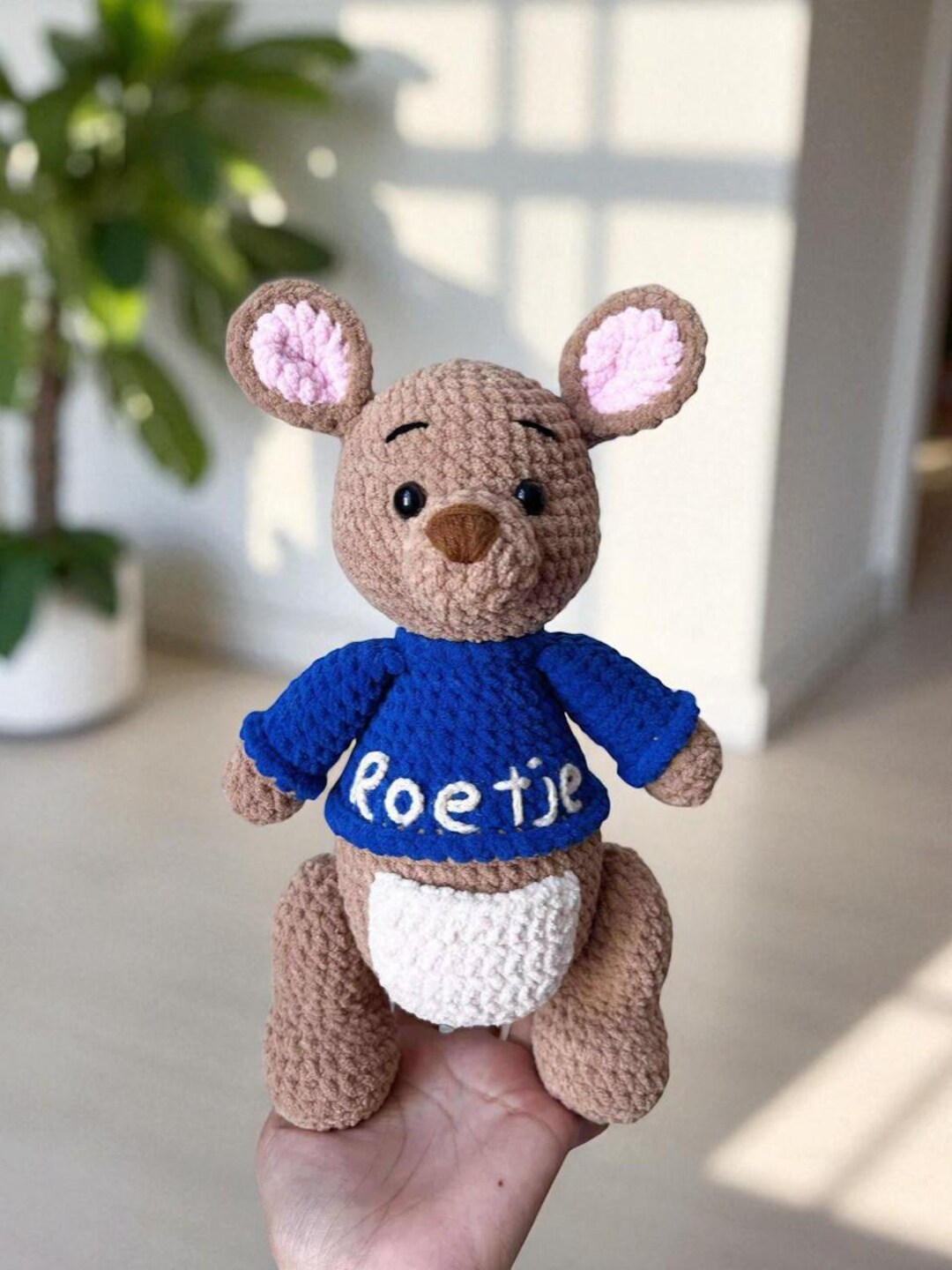 Roo Amigurumi Crochet Pattern PDF Download, Cute Little Roo Toy, Animal ...