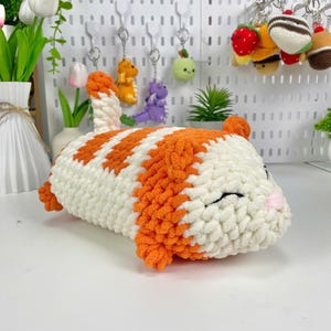 Mochi Meow Handmade, Cute Crochet Mochi Cat, Amigurumi Mochi Cat, Custom Crochet Cat, Personalized Mochi Meow Toy, Handmade Cat Plush