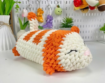 Mochi Meow Handmade, Cute Crochet Mochi Cat, Amigurumi Mochi Cat, Custom Crochet Cat, Personalized Mochi Meow Toy, Handmade Cat Plush