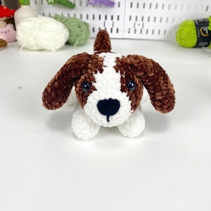 Cute Dog Crochet Handmade, Puppy Dog Pattern, Amigurumi Dog, Dog Plush, Puppy Toy, Animal Crochet, Dog Lover Gift, Pet Crochet
