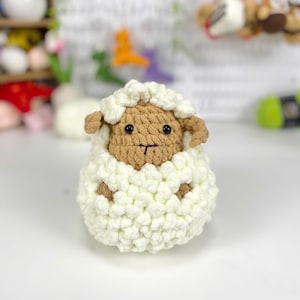 Crochet Sheep Handmade, Cute Crochet Sheep, Amigurumi Sheep, Custom Crochet Sheep, Personalized Sheep Plush, Sheep Toy Handmade